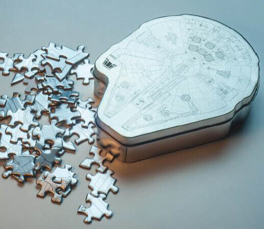 Star Wars Millennium Falcon in Tin Case Puzzle 201 pcs PALADONE PRODUCTS