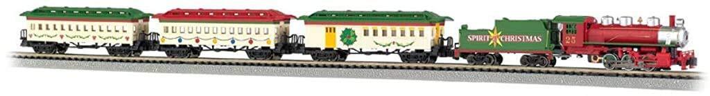 Bachmann Trains 24017 Spirit Of Christmas Ready To Run Electric Train Set - N Sc