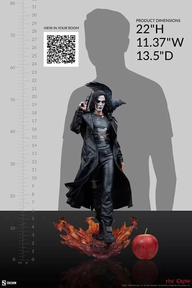 THE CROW - Eric Draven Premium Format Figure 1/4 Statue Sideshow