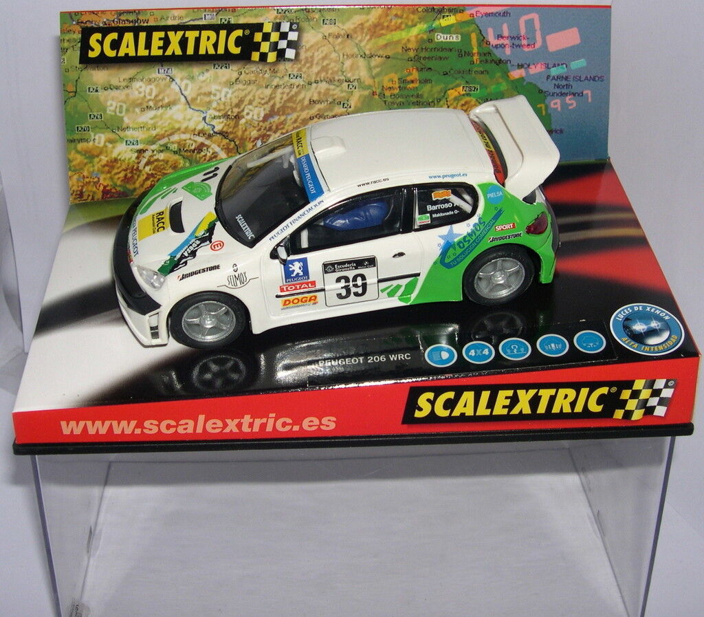 FN SCALEXTRIC 6172 PEUGEOT 206 #39 "CRITERIUM" BARROSO-MALDONADO MB