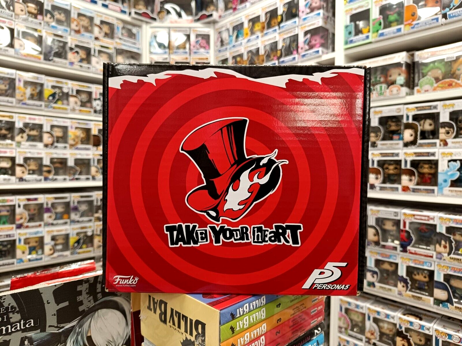 FUNKO POP PERSONA 5 TAKE YOUR HEART COLLECTOR'S BOX GAMESTOP EXCLUSIVE VINYL NEW