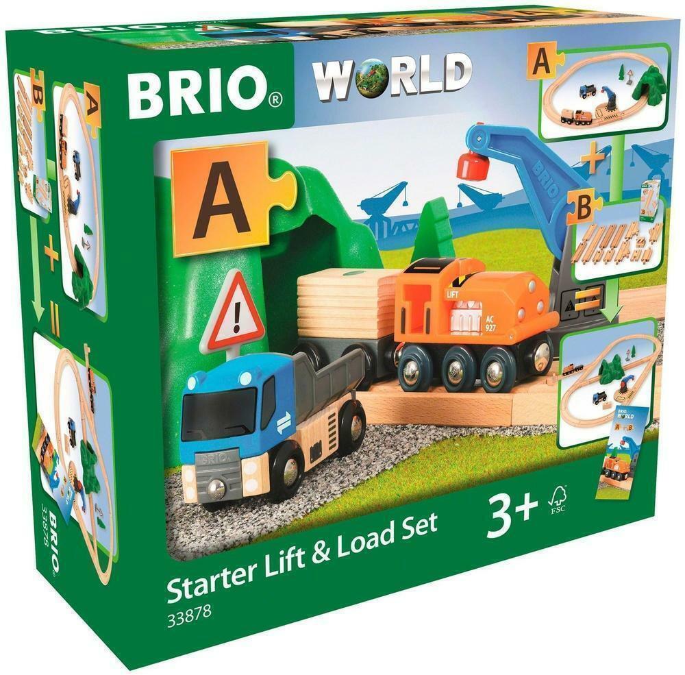 BRIO 33878 STARTER SET CARICA E TRASPORTA