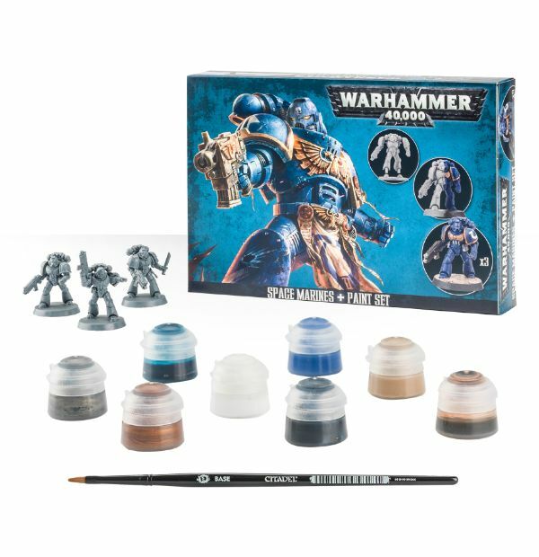 WARHAMMER SPACE MARINE + PAINT