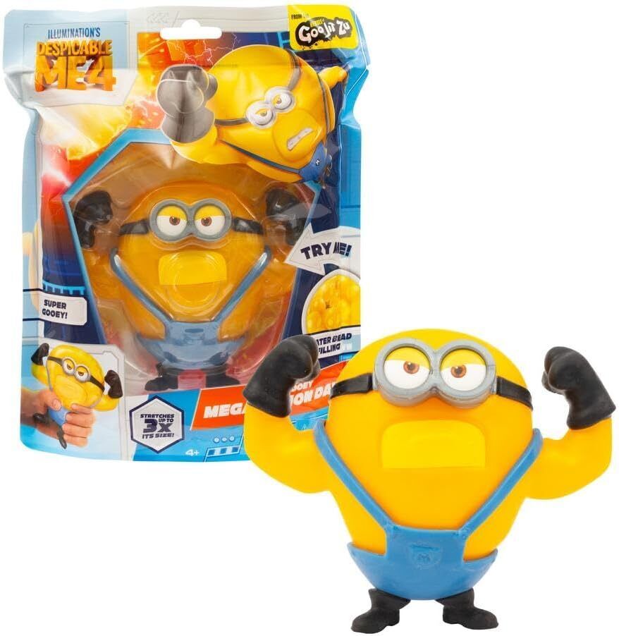 Minions - Personaggio Stretch DAVE 15 Cm Cattivissimo Me 4, Si Allunga fino a...