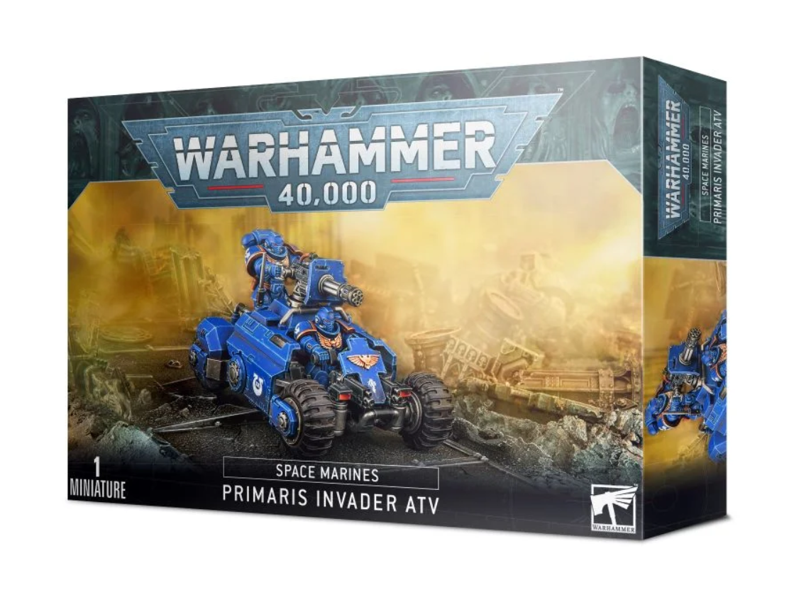 PRIMARIS INVADER ATV miniatura SPACE MARINES warhammer 40k GAMES WORKSHOP età 12