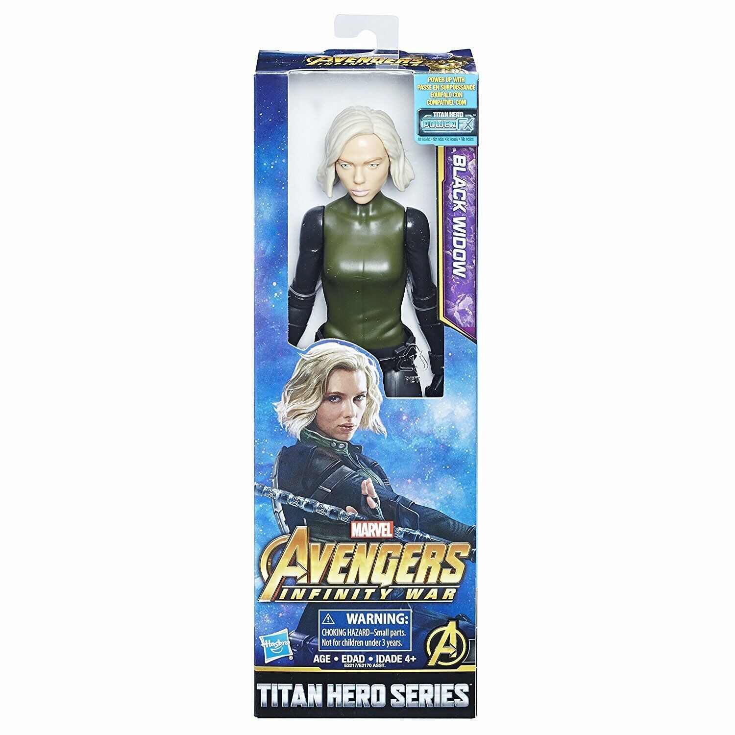 BLACK WIDOW TITAN HERO POWER FX 29 cm di Hasbro E2170