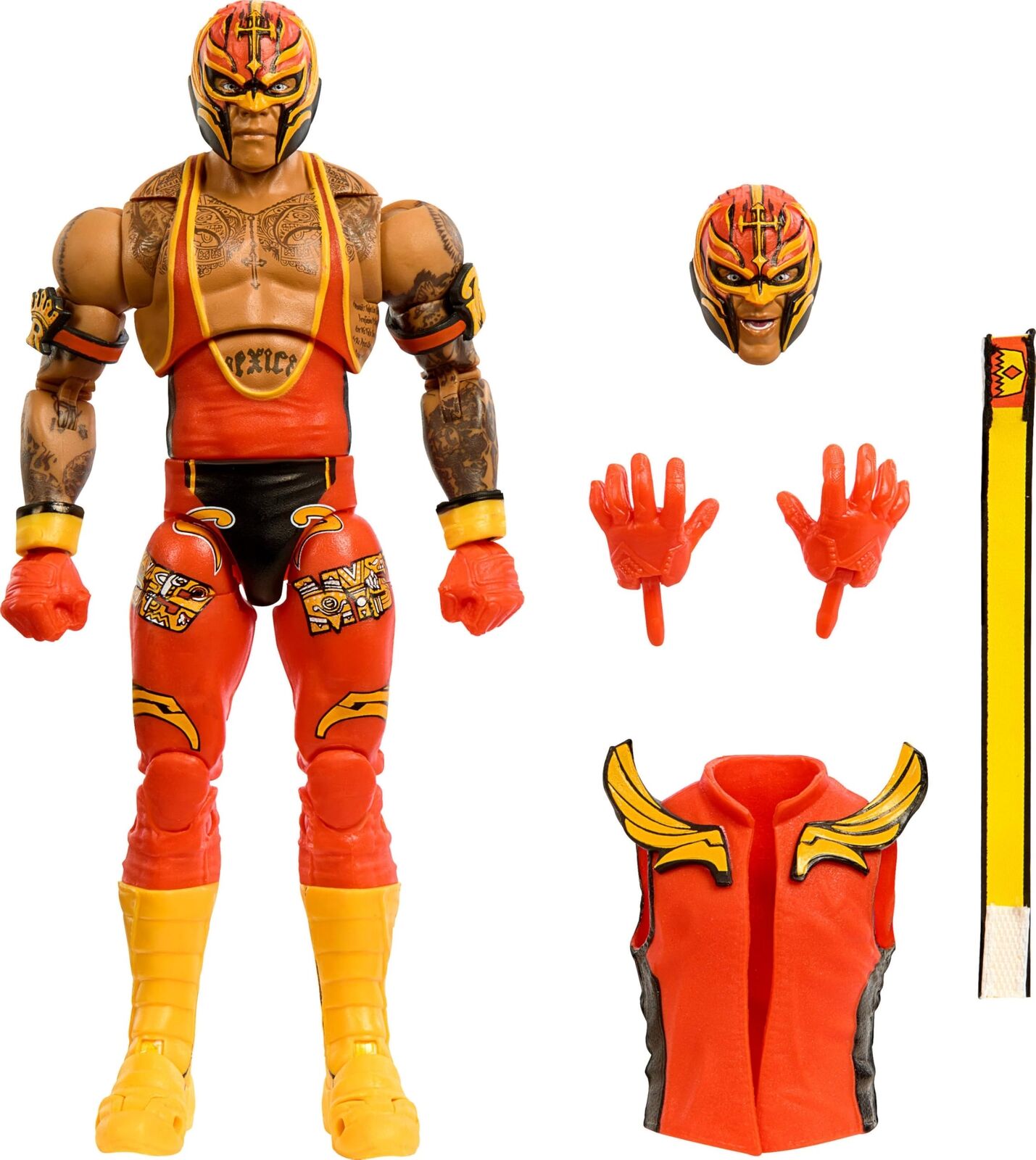 WWE Mattel Ultimate Edition Action Figure & Accessori, 15,2 cm Rey Mysterio Coll