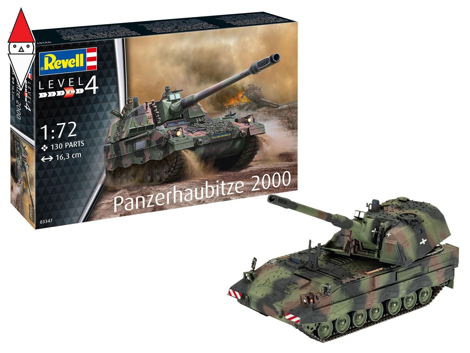 REVELL 1/72 PANZERHAUBITZE 2000