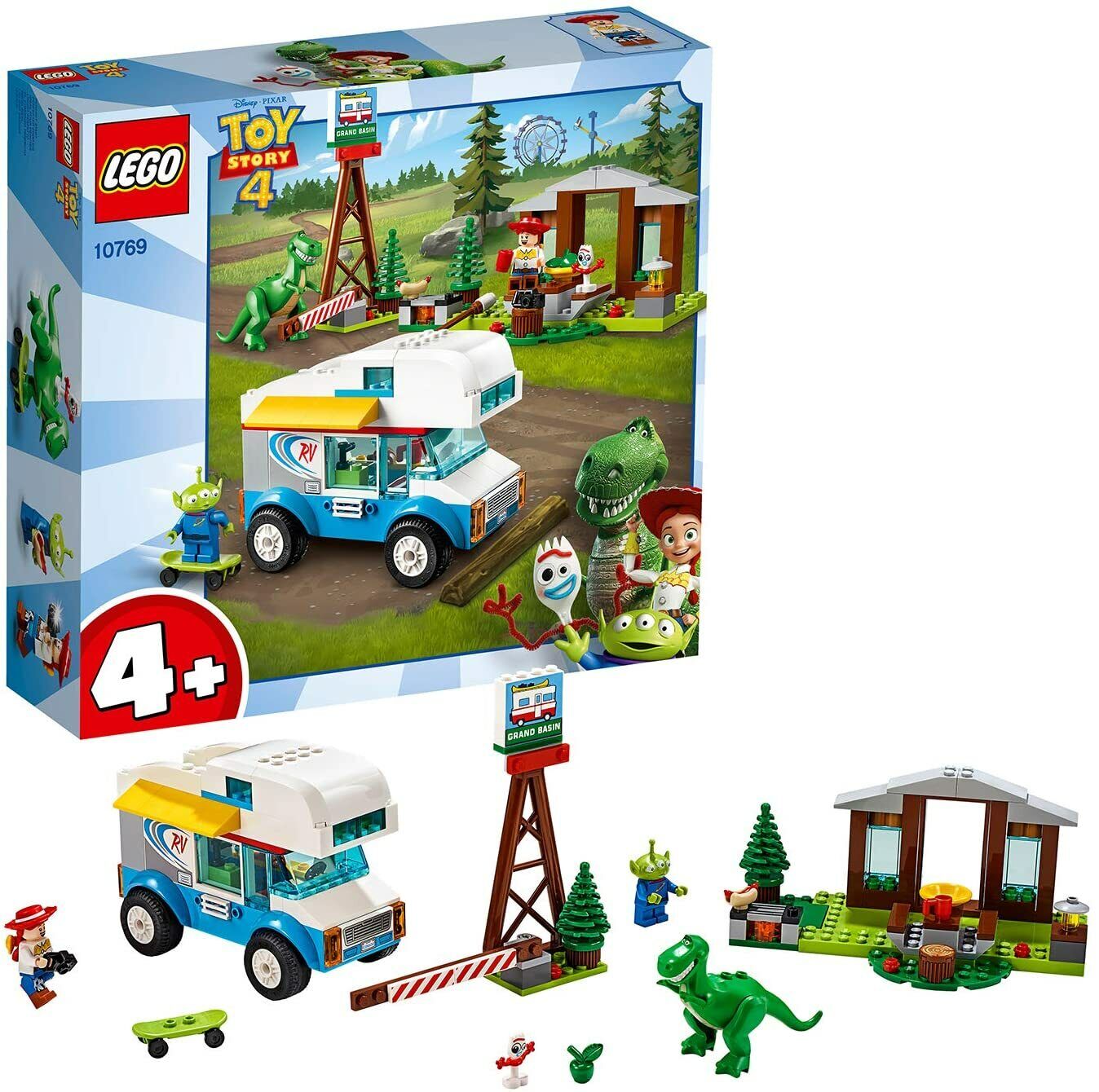 LEGO DISNEY PIXAR TOY STORY 4 - VACANZA IN CAMPER 178 PCS AGE 4+ ART 10769