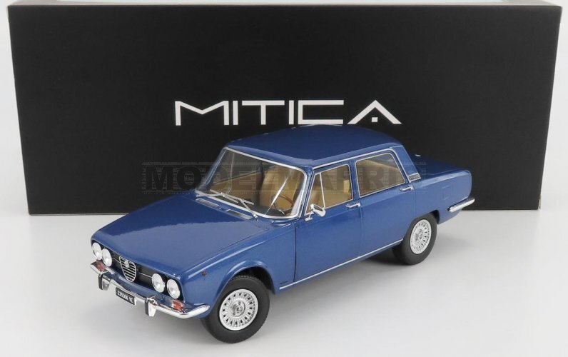 MITICA 200006-D ALFA ROMEO - 2000 BERLINA 1971 - CERCHI MILLERIGHE WHEELS BLU -