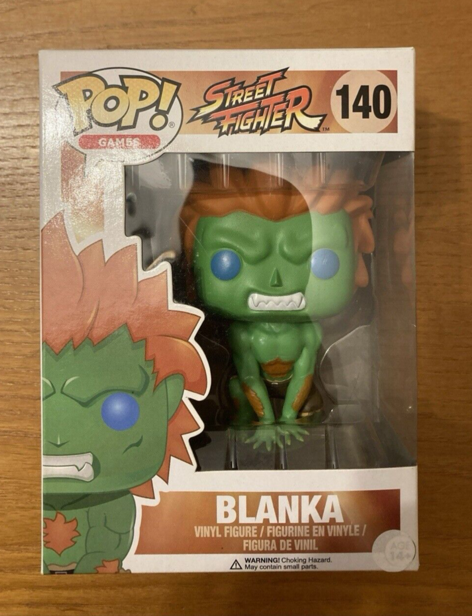 Funko Pop! Games 140 BLANKA Street Fighter Nuovo Sigillato #140 Action Figure