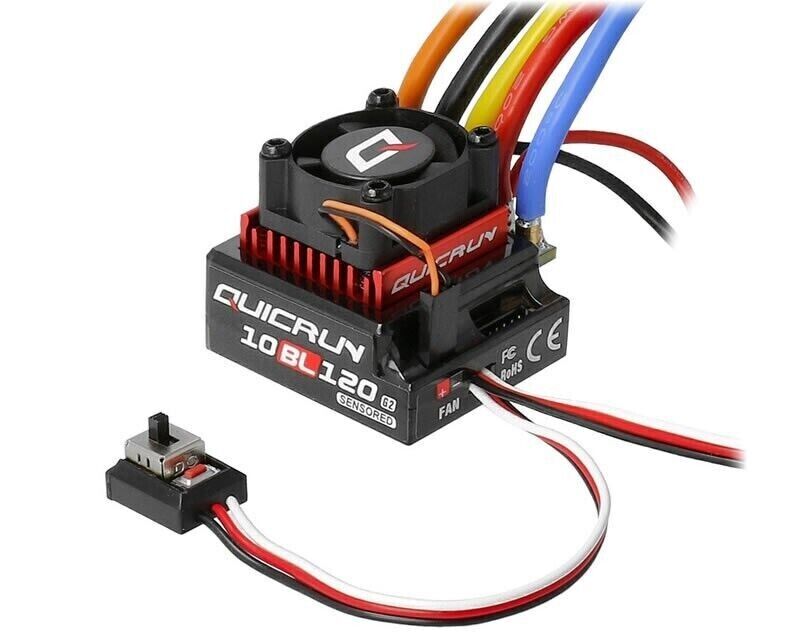 Hobbywing QuicRun 10BL120G2 120A 2-3S Brushless Sensored ESC HW30125002