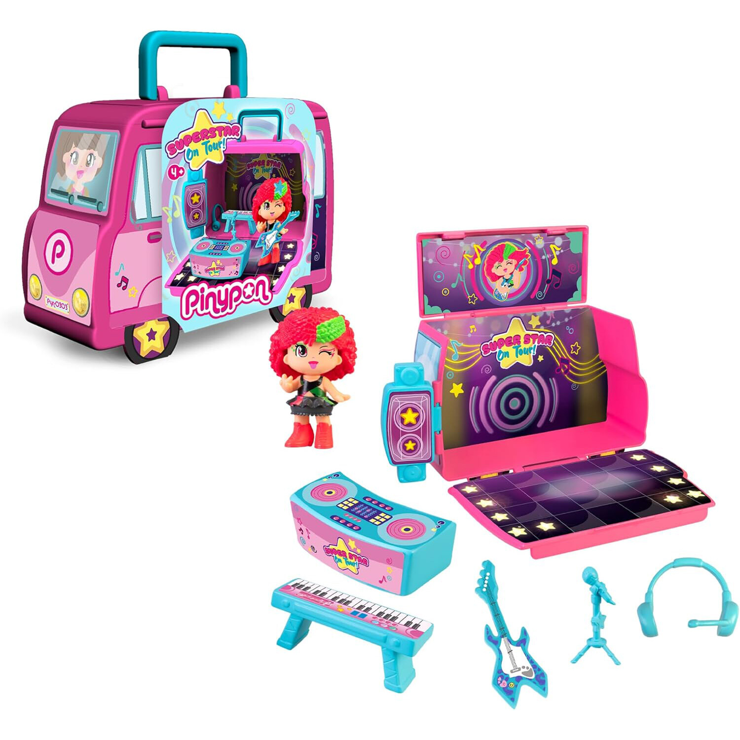 Pinypon Super Star In Tour PINYPON - X51122 GIODICART