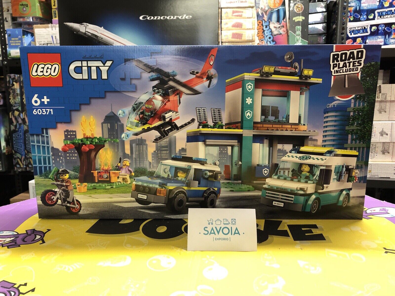 LEGO CITY 60371 - Quartier Generale Veicoli D’Emergenza - Nuovo Sigillato