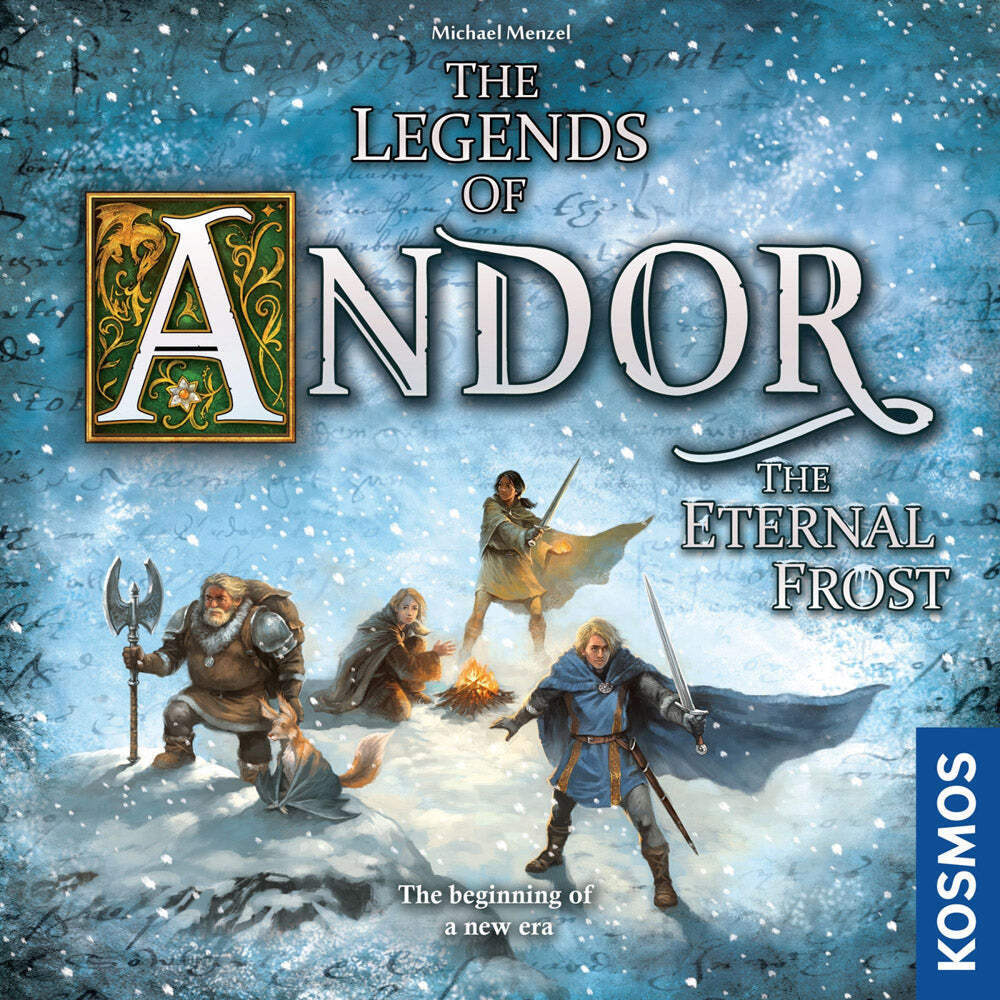 Legends of Andor Eternal Frost Gioco di strategia coinvolgente per giochi da tav