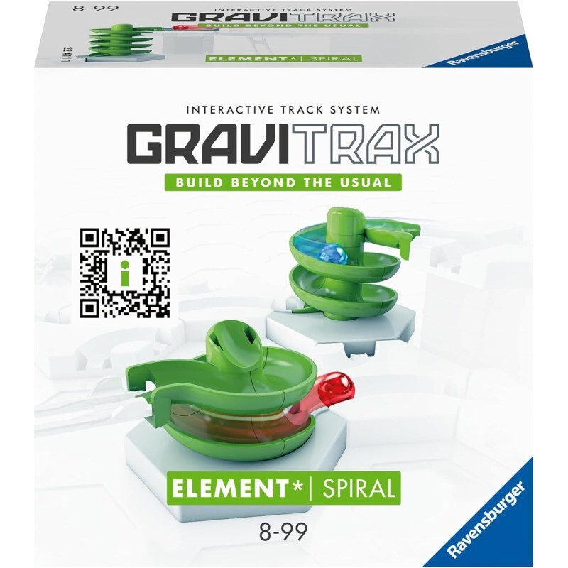 Ravensburger Gravitrax Spiral, Gioco Innovativo Ed Educativo Stem, 8+ Anni, Acce