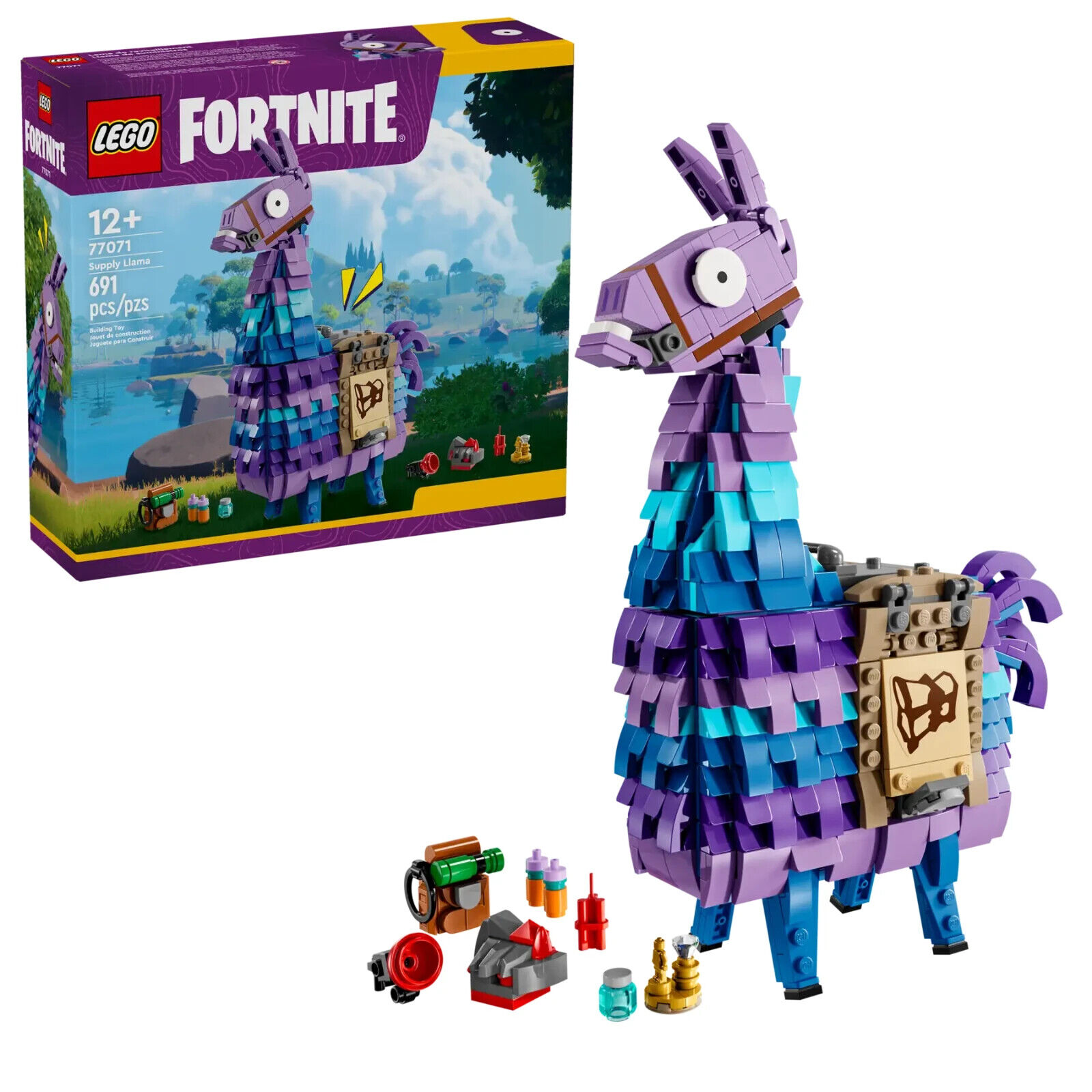 LEGO FORTNITE 77071 LAMA DELLE SCORTE - SUPPLY LAMA- DISPONIBILE