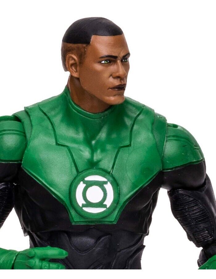 MCFARLANE DC JLA ENDLESS WINTER - GREEN LANTERN JOHN STEWART ACTION FIGURE NEW