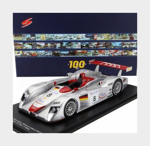 SPARK-MODEL 18LM00 AUDI - R8 3.6L TURBO V8 TEAM AUDI SPORT JOEST N 8 WINNER 24h