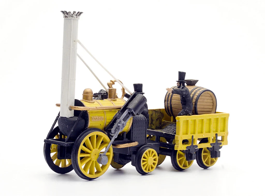 Dapol C046 Stephensons Rocket 00 Controllo Non Verniciato Plastica Kit - 2nd