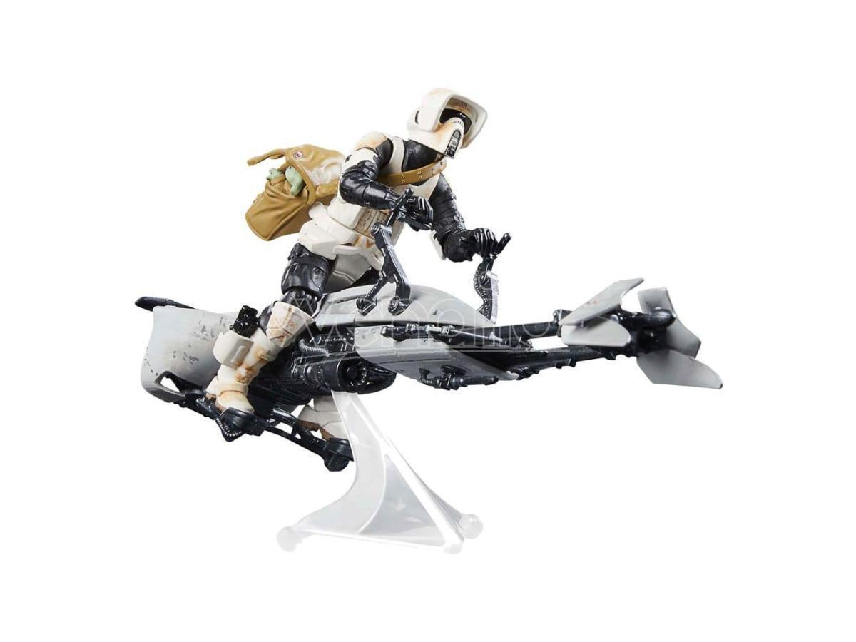 Star Wars: The Mandalorian Vintage Collection Vehicle Con Figures Speeder Bike C