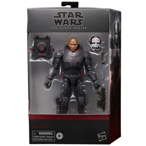 STAR WARS BAD BATCH FIGURINE WRECKER BLACK SERIES 15cm HASBRO DISPO
