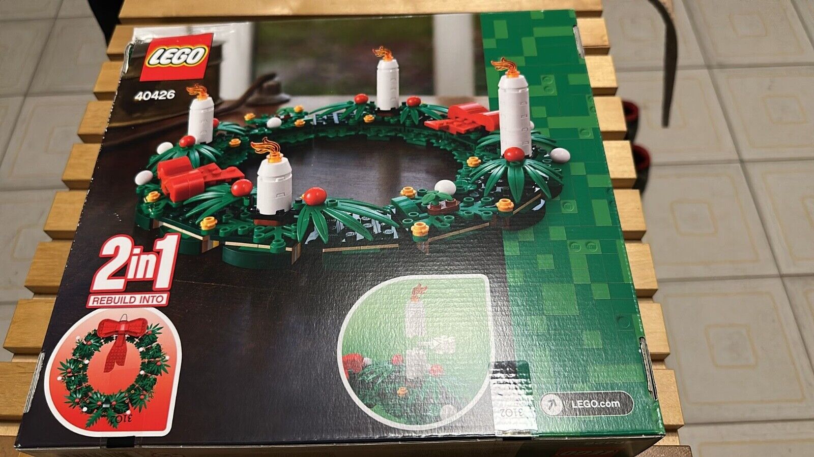 LEGO 40426 Ghirlanda natalizia 2 in 1 Christmas/Natale