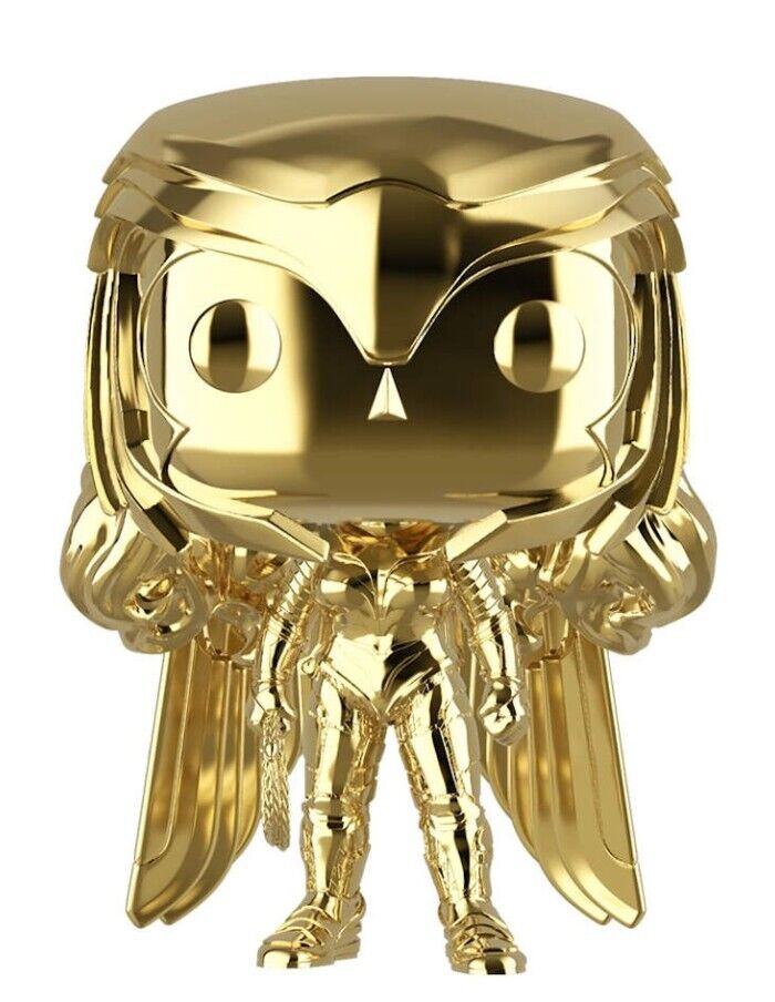 FUNKO POP DC WONDER WOMAN 1984 - GOLDEN ARMOR WONDER WOMAN VINYL FIGURE NEW!