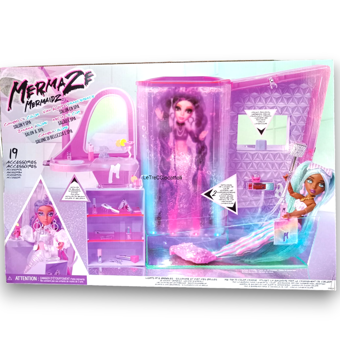 MGA 585220 MERMAZE MERMAIDZ SALON PLAYSET