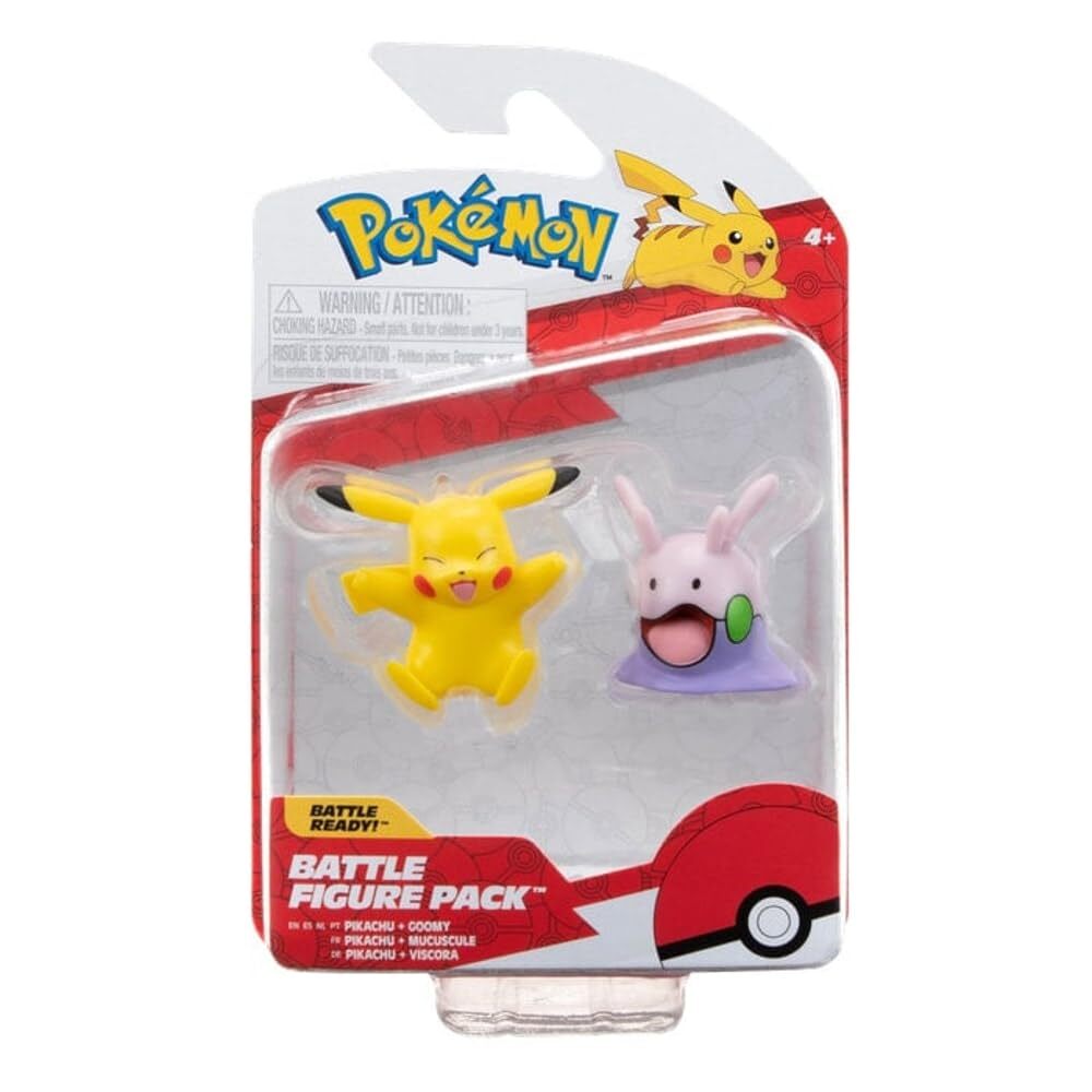 Pokemon Battle Figure 2 Pack (Goomy & Pikachu #11) W15