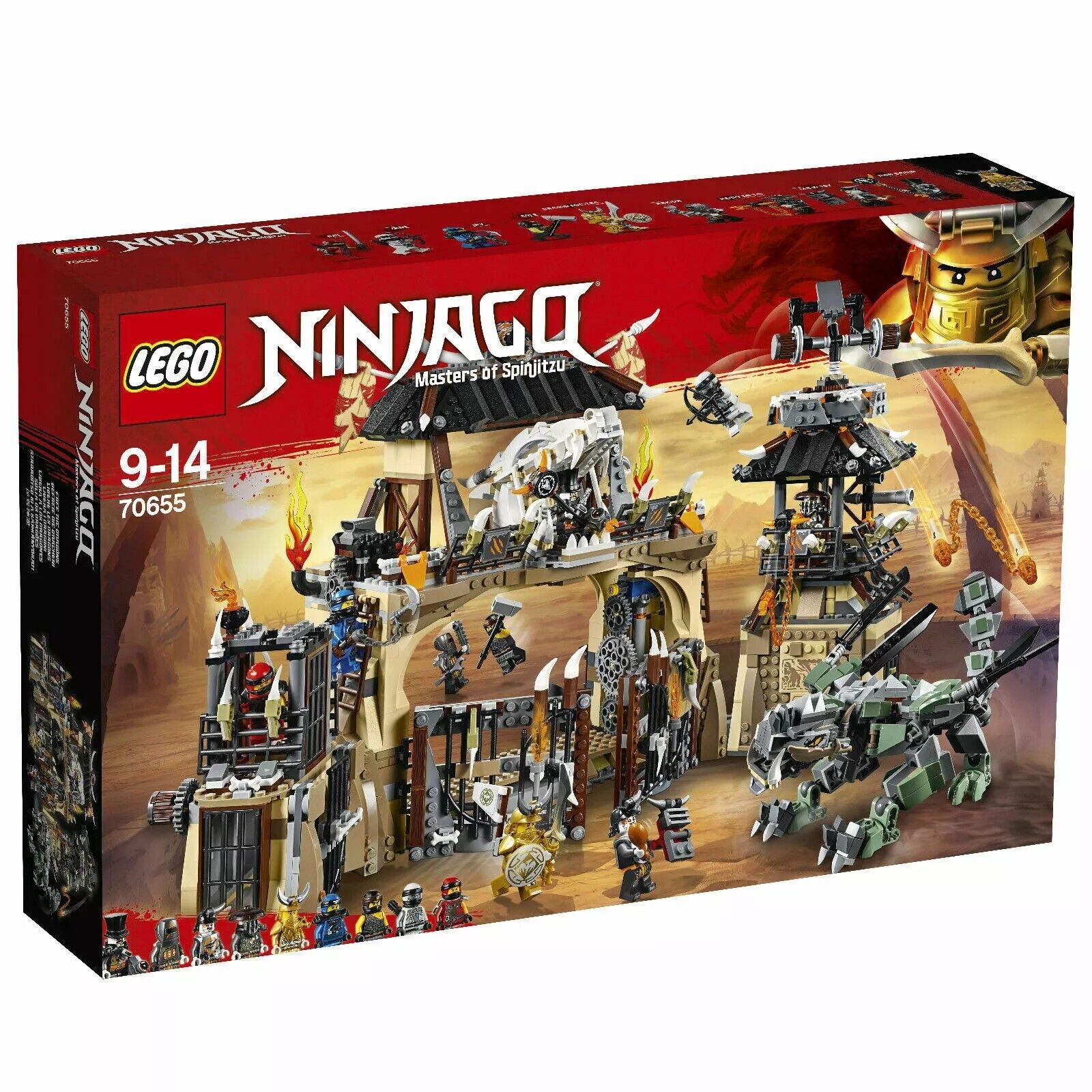 LEGO NINJAGO 70655 LA FOSSA DEL DRAGONE  NUOVO