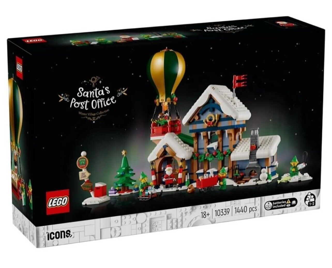 LEGO Icons Collezionisti 10339 L’ufficio postale di Babbo Natale NUOVO 2024