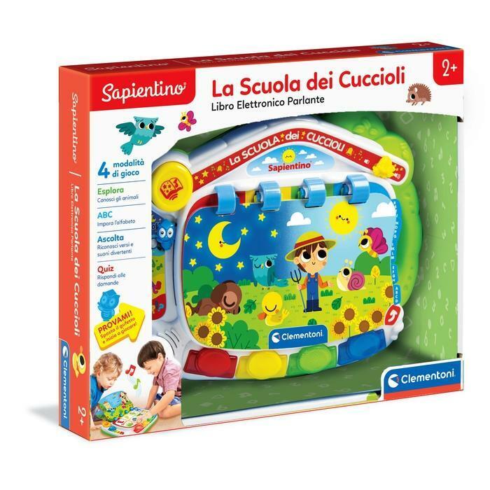 Sapientino - La scuola dei Cuccioli Libro Elettronico Parlante 17436 Clementoni