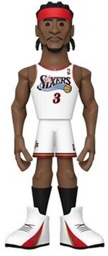 76Ers Allen Iverson NBA Basketball 5" Gold Premium Vinyl Figure FUNKO