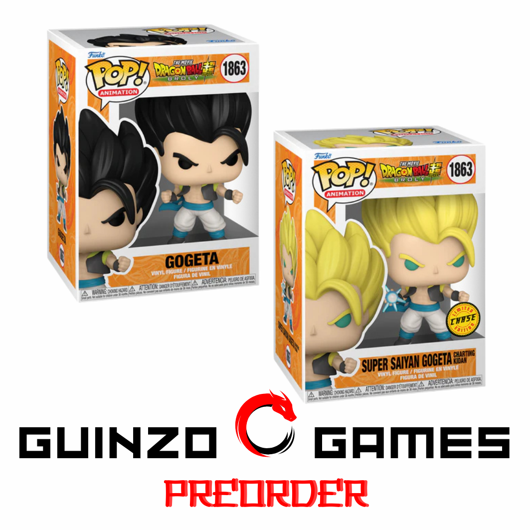 Funko Pop - DRAGON BALL SUPER BROLY - GOGETA 1863 - BUNDLE W/CHASE - PREORDER