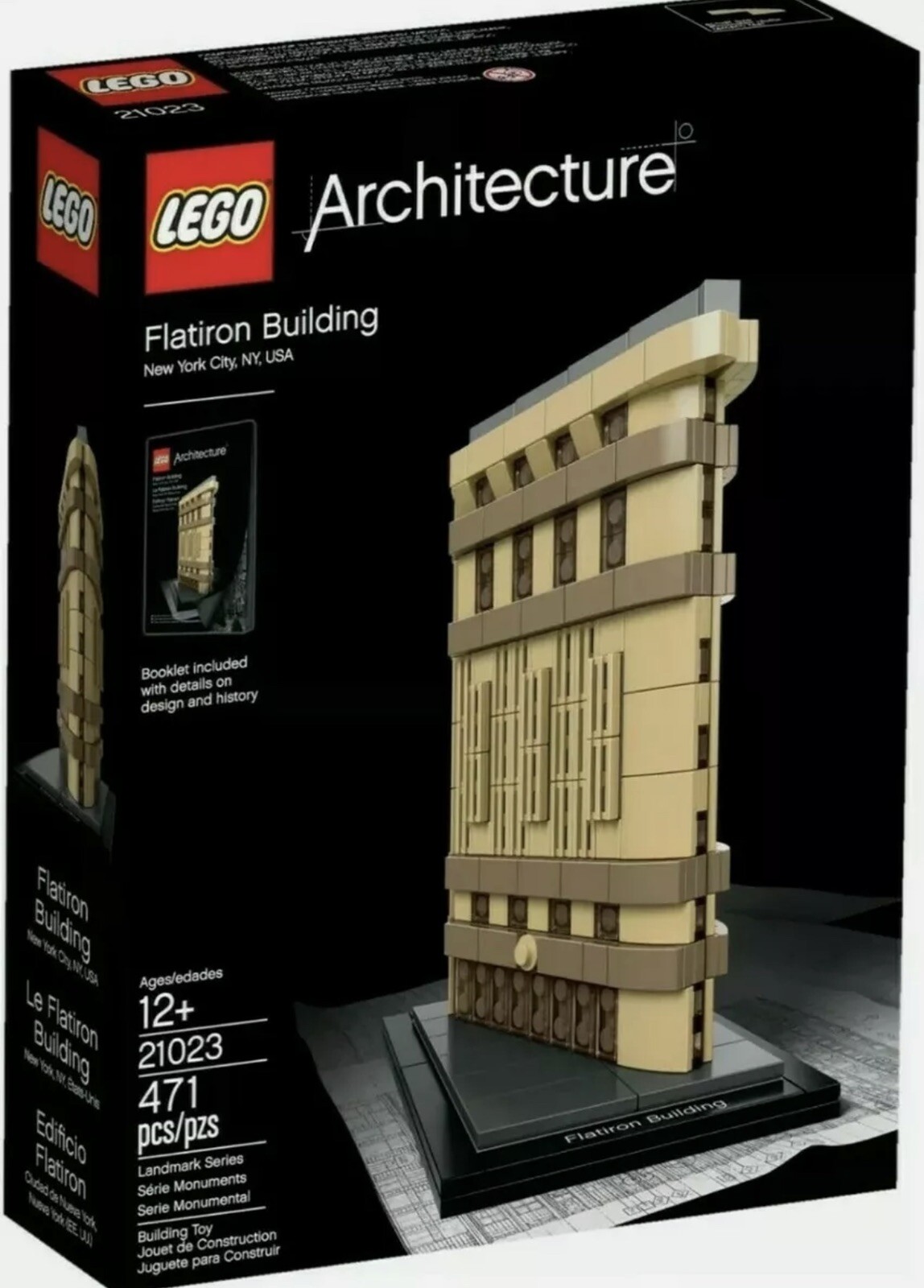 Lego Architecture 21023 Flatiron palace new york NUOVO NEW FUORI PRODUZIONE!