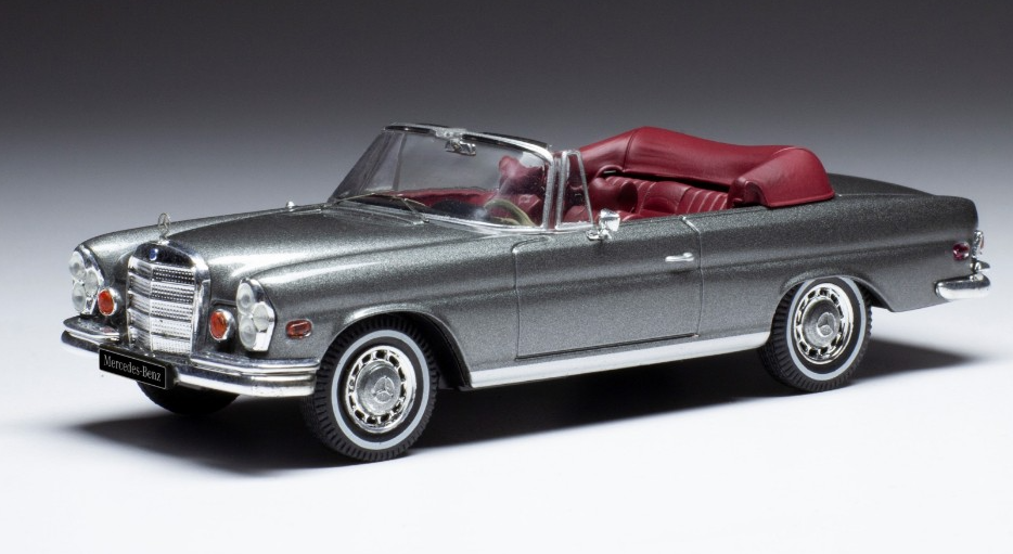 MERCEDES 280 SE 3.5 (W111) 1969 MET.GREY 1:43 CLC457  IXO MODELS