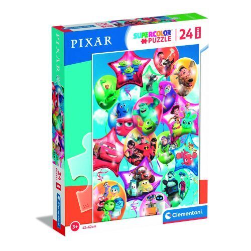 Clementoni CLM24215 Puzzle da 24 Pezzi Maxi - Pixar Party