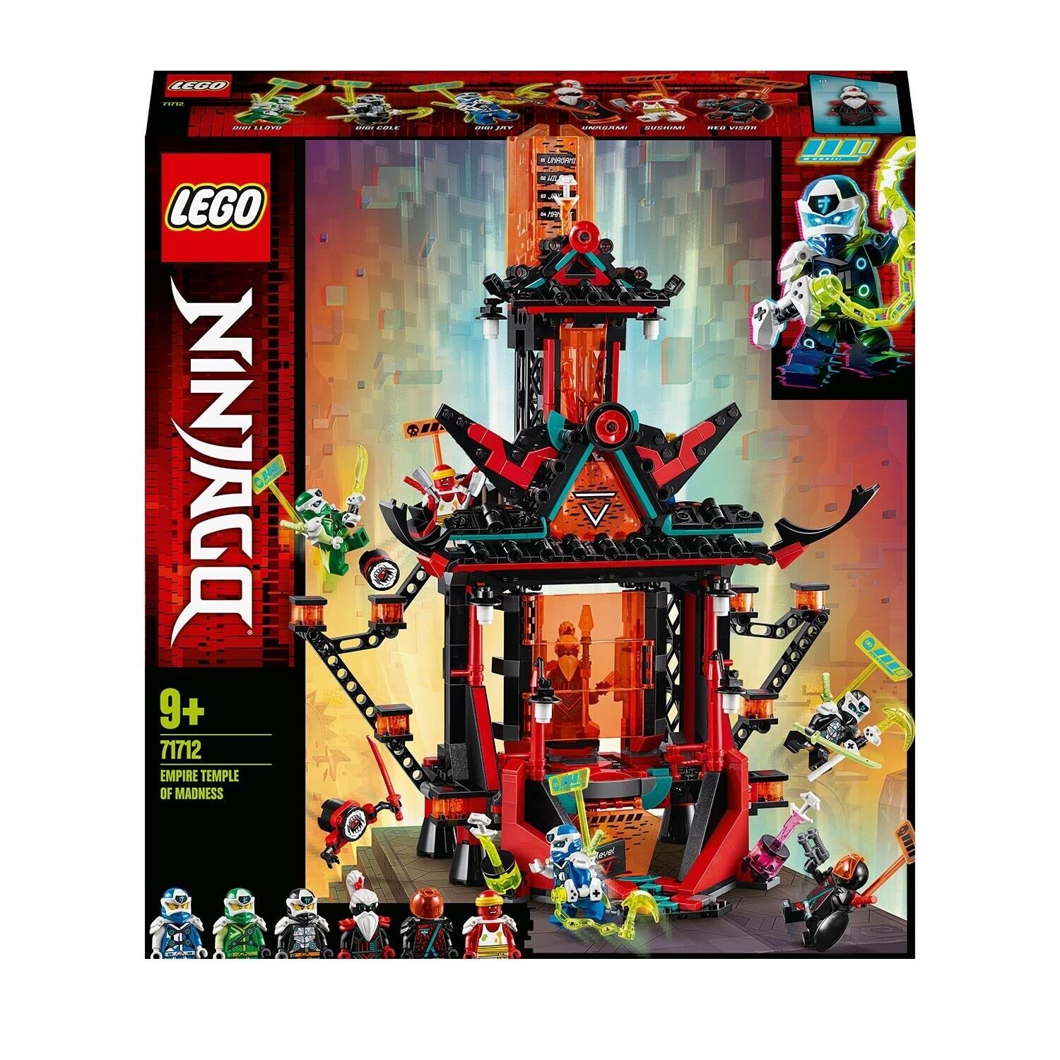 LEGO 71712 Ninjago Il Tempio della Follia Imperiale