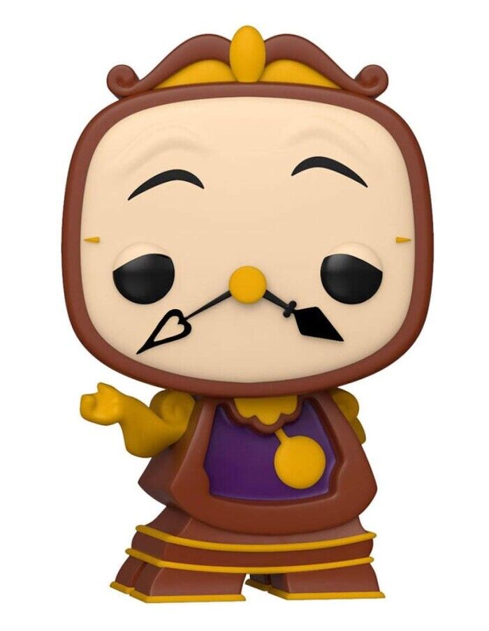 FUNKO POP DISNEY BELLA E LA BESTIA - COGSWORTH 1133 VINYL FIGURE NEW!