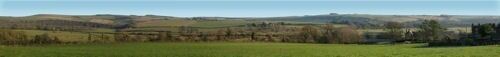 Small Countryside Backscene 1372 x 152mm Gaugemaster GM752