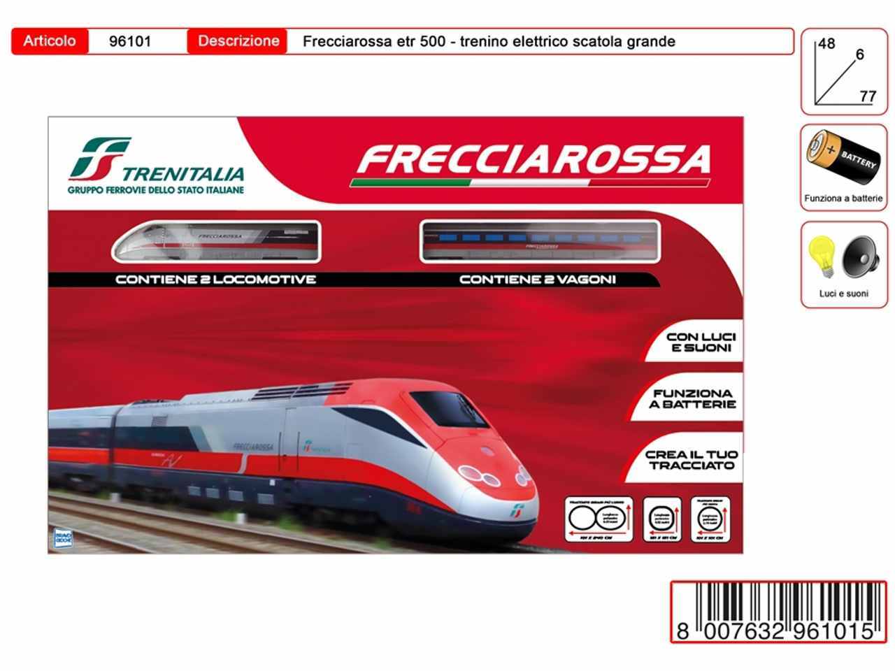 1435444 TRENO FRECCIAROSSA ETR 500 GRANDE 96101