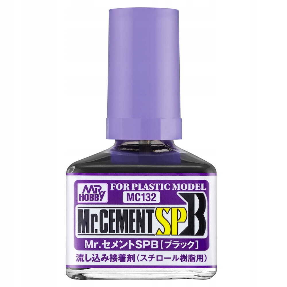 Mr.Cement SP Black MC-132 40ml Glue Chemistry New