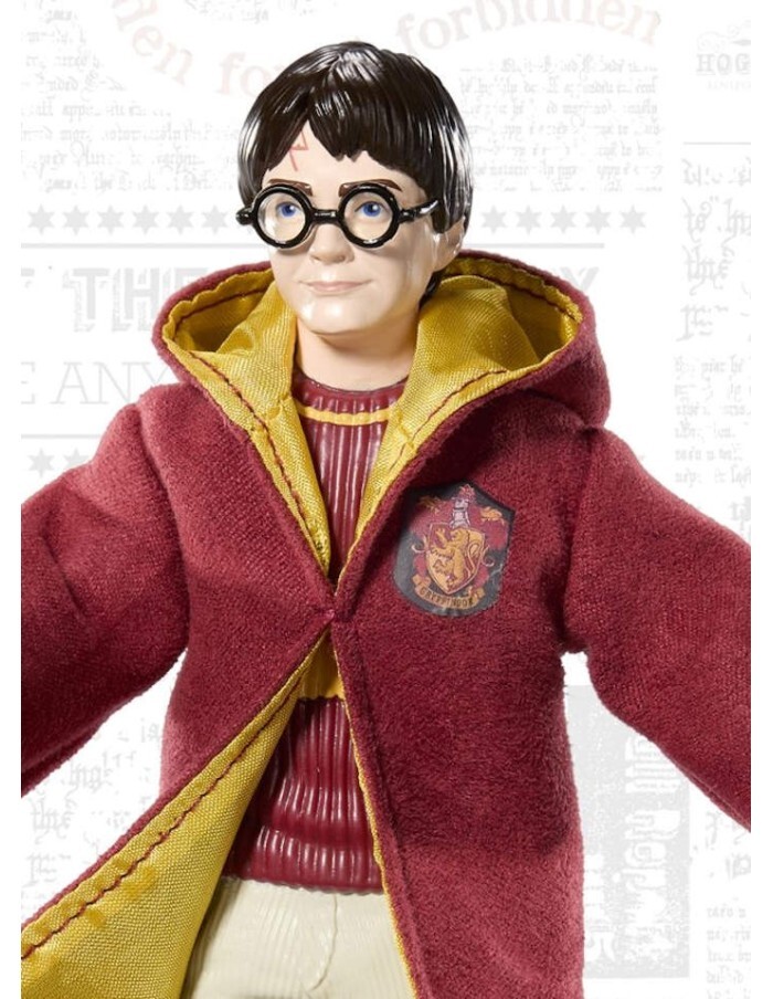 NOBLE COLLECTON HARRY POTTER BENDYFIGS QUIDDITCH HARRY BENDABLE ACTION FIGURE NE