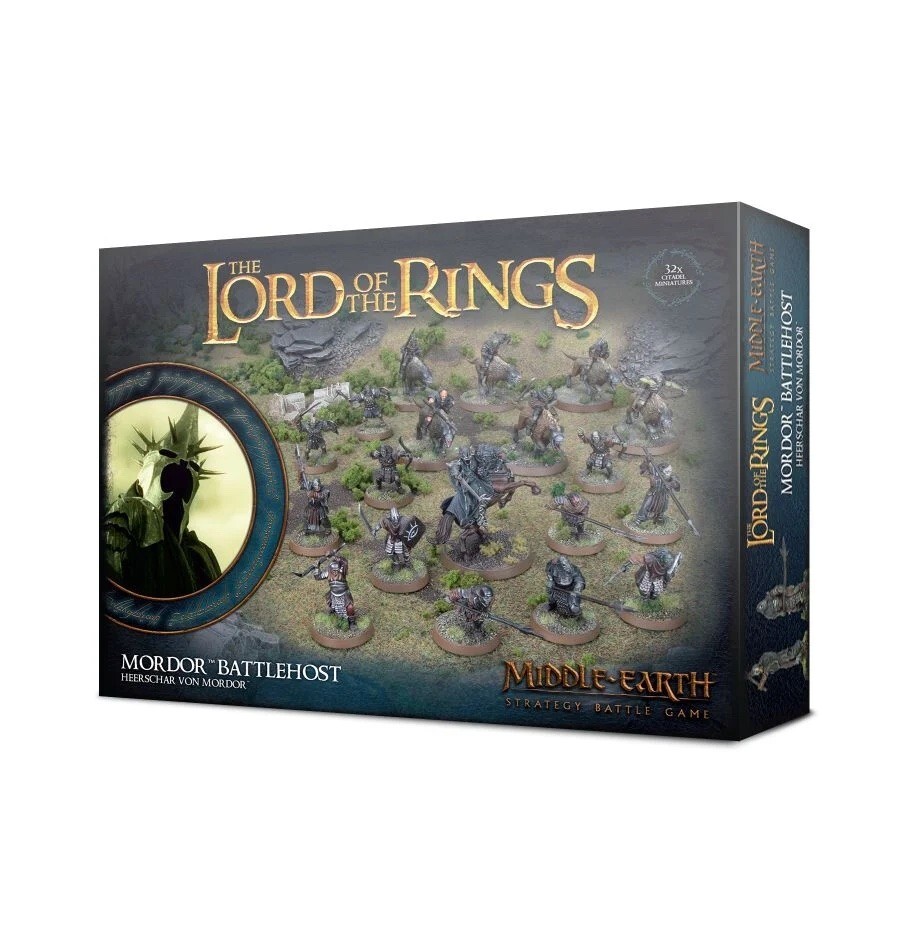 MORDOR BATTLEHOST middle earth THE LORD OF THE RINGS strategy battle game CITADE