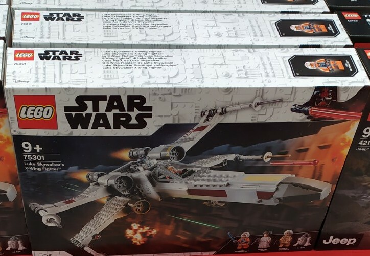 LEGO STAR WARS 75301 - X-WING FIGHTER DI LUKE SKYWALKER nuovo a+++