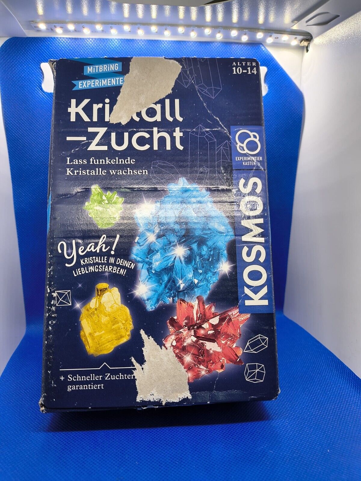 Kristall-Zucht: Experimentierkasten