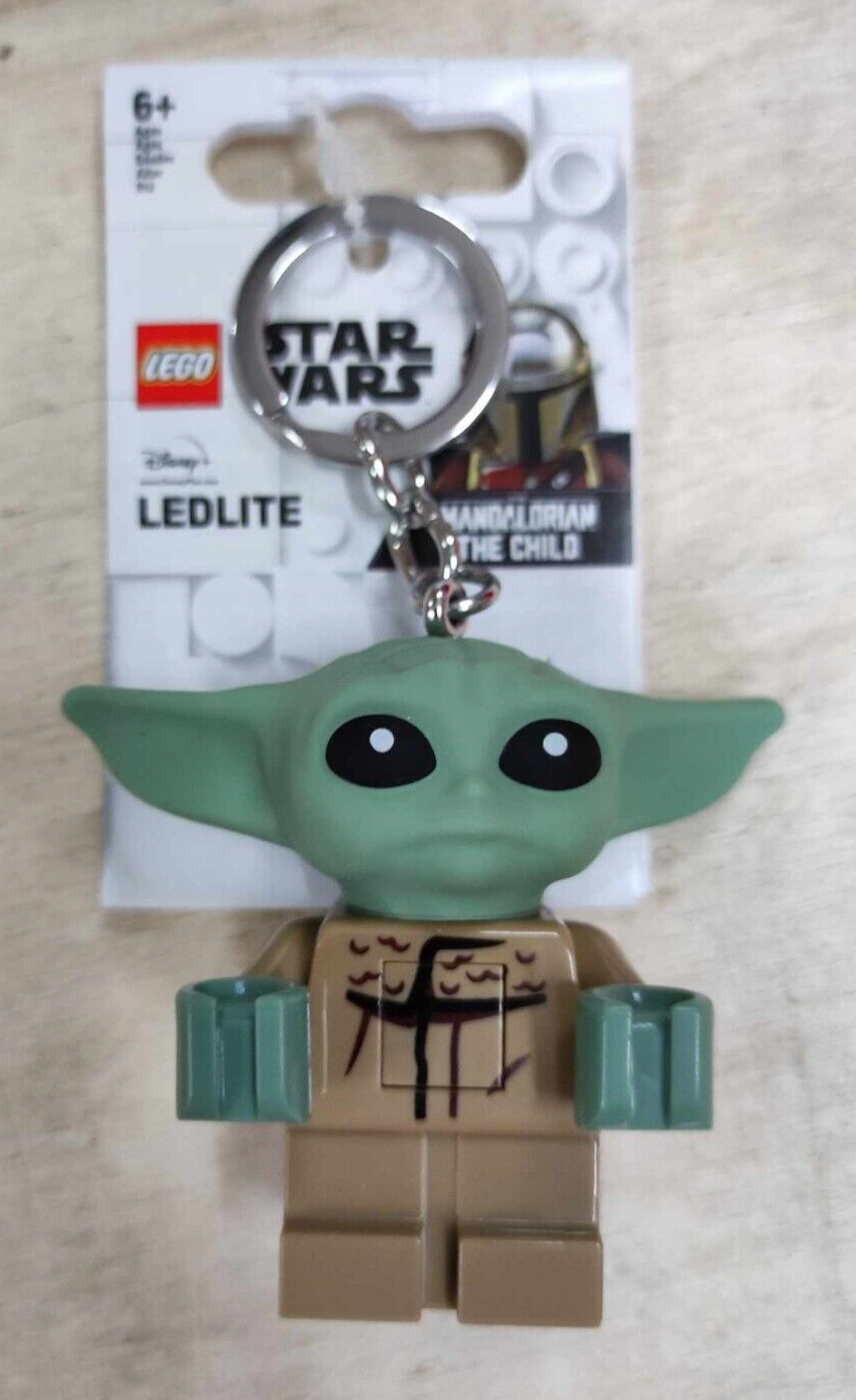 LEGO PORTACHIAVI LUMINOSO MINIFIGURE STAR WARS YODA