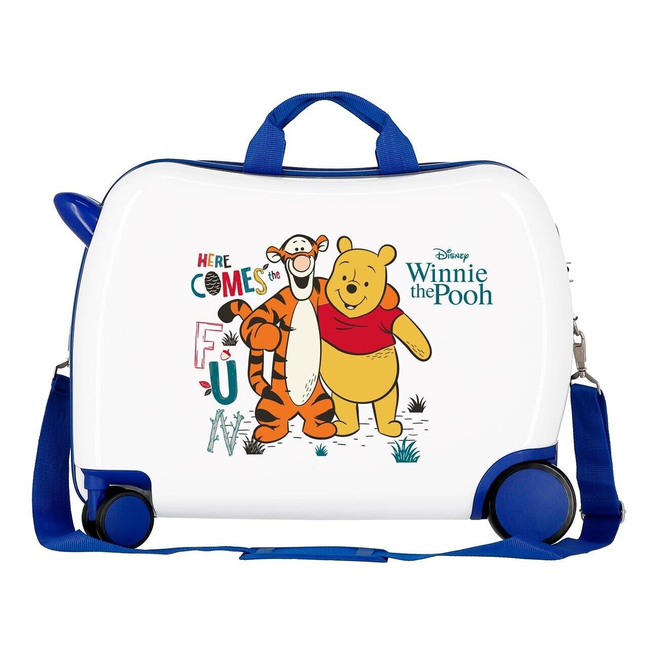 Winnie & Tigger Trolley Cavalcabile Abs 4 Ruote WINNIE THE POOH - X36863