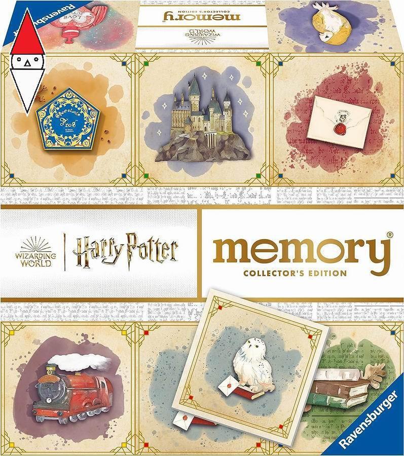 GIOCO DA TAVOLO RAVENSBURGER MEMORY HARRY POTTER S COLLECTOR EDITION 22349